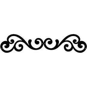 Metal Scroll Wall Art Traditional Iron Wall Decor Wall Medallion Home Decorations Decorative Scroll Accent for Hallway Front Porch Above Door
