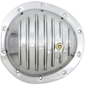 1978-91 Compatible/Replacement for Chevy/GMC Truck Polished Aluminum Front Differential Cover - 10 Bolt w/ 8.5" Ring Gear