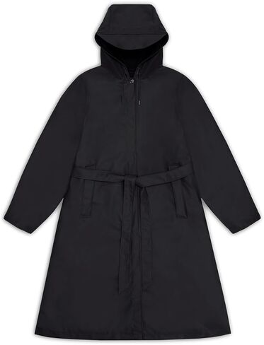 RAINS A-Line Longer Jacket, Elegant and Lightweight Raincoat for Women - Waterproof, Windproof, & Breathable in Saudi Arabia