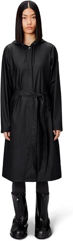 RAINS A-Line Longer Jacket, Elegant and Lightweight Raincoat for Women - Waterproof, Windproof, & Breathable in Saudi Arabia