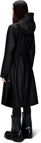 RAINS A-Line Longer Jacket, Elegant and Lightweight Raincoat for Women - Waterproof, Windproof, & Breathable in Saudi Arabia