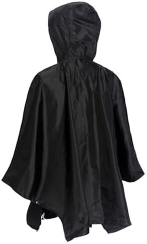 معاطف مطر بغطاء للرأس مقاومة للماء من إيكو شيك للبالغين، معطف للكبار قابل للطي مع جيب، معطف واق من المطر خفيف الوزن وقابل لإعادة الاستخدام in Kuwait