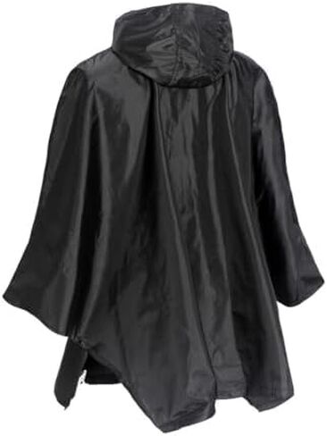 معاطف مطر بغطاء للرأس مقاومة للماء من إيكو شيك للبالغين، معطف للكبار قابل للطي مع جيب، معطف واق من المطر خفيف الوزن وقابل لإعادة الاستخدام in Kuwait