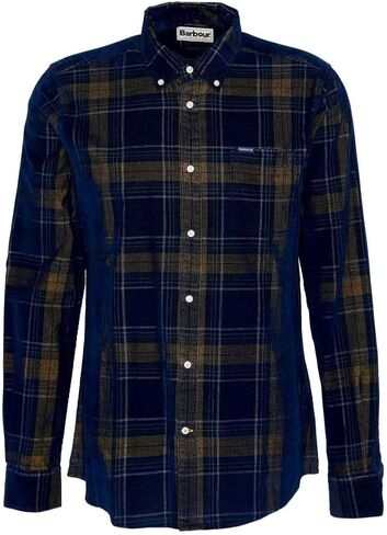 Barbour Men's Southfield Tailored Shirt, Inky Blue in Saudi Arabia