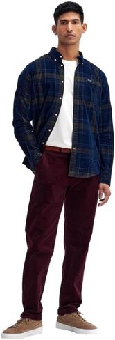Barbour Men's Southfield Tailored Shirt, Inky Blue in Saudi Arabia