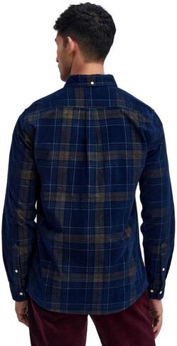 Barbour Men's Southfield Tailored Shirt, Inky Blue in Saudi Arabia