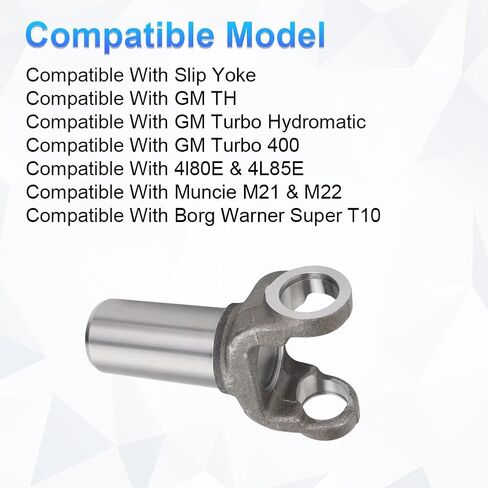 استبدال نير عمود المحرك لسلسلة 3-3-2431X 1350، متوافق مع ناقل الحركة GM Turbo 400 TH400 Muncie M21 M22 Super T10، سلسلة 1350، مناسب لـ Borg Warner T10 31/32 Spl Counter Bore in Saudi Arabia