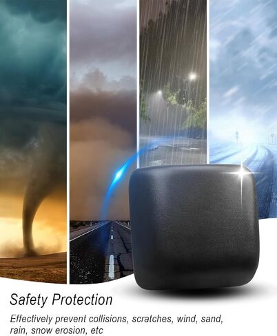 Right Mirror Cover Cap Trim Fit for Jeep Wrangler JL 2018-2023 Replace 68361960AA, Side Door Rearview Mirror Cover in Saudi Arabia