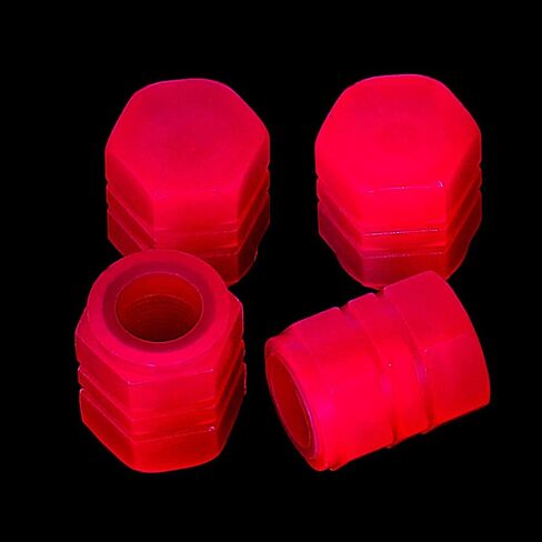 Car Valve Stem Caps, 4 Pack Universal Glow Car Tire Valve Caps Wheel Rim Dust Cover fits Cars, Trucks, Bikes, Motorcycles, Bicycles in Saudi Arabia