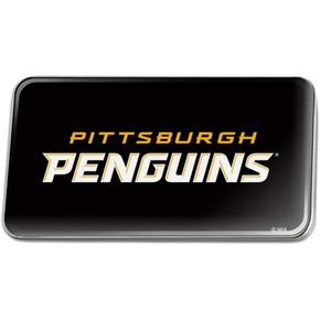 NHL Pittsburgh Penguins Logo Metal Rectangle Lapel Hat Pin Tie Tack Pinback