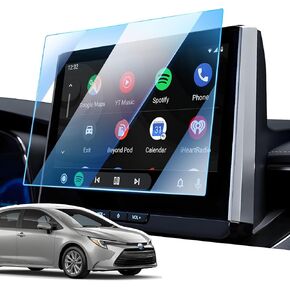 Screen Protector for 2025-2020 Subaru Outback/Legacy/WRX Base Trim Dual 7 inch Touchscreen, HD Clear, High Sensitivity, 9H Tempered Glass Car Navigation Screen Protector