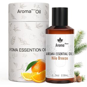 Hotel Fragrance Diffuser Oil | Gift Set | Inspired by Luxury 5-Star Hotels | Aromatherapy Diffuser Oil | Notes of Nile Breeze, My Way, Hotel and More, Total 18 Essential Oils for Home