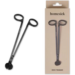 Homesick Candle Wick Trimmer Polished Stainless Steel Wick Clipper Cutter Candle Care Accessory for Cleaner Burn and Prevents Soot Build-up