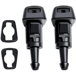 Windshield Washer Nozzle Wiper Spray Single Hole Replacement For GMC Envoy 2002-2009 OEM:7133-232314B 2Pcs