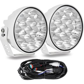 BIGLION.X 2 قطعة 7 بوصة أضواء قارب بيضاء 210 وات 32000 لومن فائقة السطوع على الطرق الوعرة أضواء القيادة سقف ضوء بار ضوء بحري للشاحنات والقوارب البحرية in Kuwait