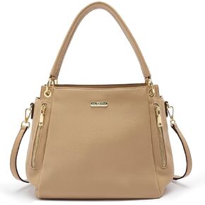 celestina Women's Soft Tote Satchel Purses and Handbags, Top Handle Shoulder Bags Messenger Tote for Ladies