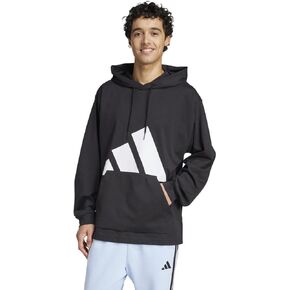 adidas Men's Essentials Big Logo Single Jersey Sportswear Hoodie