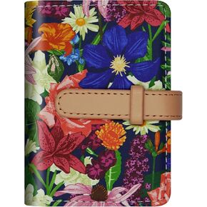 PU Leather Credit Card Holder with 26 Card Slots - Book Style - Size 4.2L X 3 X 0.7 Inches in Kuwait