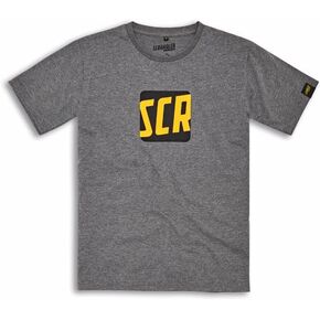 Ducati Men's Scrambler Icon T-Shirt- Gray