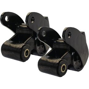 Sulastic Shock Absorber Shackles for REAR Leaf Spring Suspension model SA-01 1981-2022 Silverado 1500, 1980-2003 F-150, 1992-2007 E-150, 2000-2006 Tundra, 1988-1999 Silverado C1500 K1500