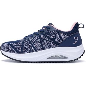 Womens Walking Shoes Orthotic Plantar Fasciitis Tennis Fashion Sneakers with Arch Support for Pain Relief All Day Standing US 6-11