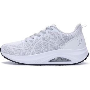 Womens Plantar Fasciitis Tennis Shoes Orthotic Walking Fashion Sneakers with Arch Support for Pain Relief All Day Standing US 6-11