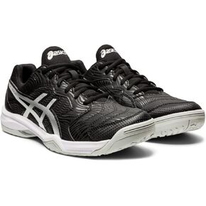 ASICS Men's Gel-Dedicate 6 Tennis Shoes, 9, Black/White