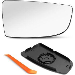 Compatible With 2015-2022 Ford Transit T150 T250 T350 Passenger Side Mirror, Replacement for 2014-2020 Transit MK8 Right Side Mirror Glass, Lower Mirror with Backing Plate
