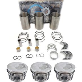 3TNM74 Engine Rebuild Kit (No valve set) for FOR Yanmar 3TNM74F-SAKV 3TNM74F-NCJT Engine SCT1 SA221 Tractor Mini Excavator Generator FOR John Deere 1023E Tractor