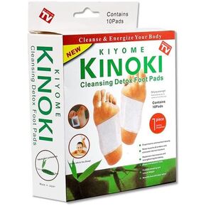 Kinoki Foot Pads for Your Health Care – 10 Premium Natural Foot Patches – Adhesive Foot Pads for Foot Pain Relief – Eliminator Unpleasant Odors of Feet – Stick on Foot Pads