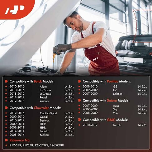 عصا قياس مستوى زيت المحرك A-Premium متوافقة مع شيفروليه إكوينوكس، ماليبو، إمبالا، HHR وجي إم سي تيرين وبويك ريجال، فيرانو، لاكروس وساتورن فيو، سكاي، أورا، عصا قياس مستوى زيت المحرك in Saudi Arabia