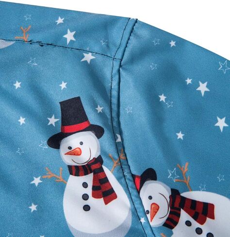 قميص عيد الميلاد الرجالي من TUNEVUSE قمصان عيد الميلاد القبيحة سانتا كلوز مطبوعة بأكمام قصيرة ومضحكة غير رسمية من هاواي لعيد الميلاد in Kuwait