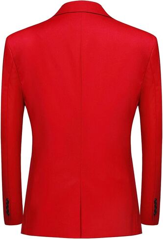 YFFUSHI Men's 3 Piece Suit Slim Fit Notched Lapel One Button Solid Jacket Vest Pants in Saudi Arabia