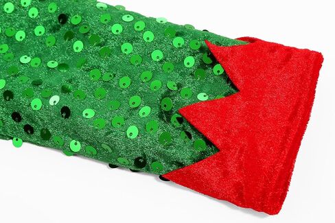 Elf Costume for Girls Kids Christmas Elf Santa's Dress Outfit in Saudi Arabia
