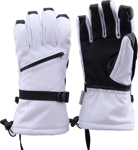 ARCHFIVE Ski Gloves Waterproof Touchscreen Snowboard Gloves, Warm Winter Snow Gloves for Cold Weather, Fits Both Men & Women in Saudi Arabia
