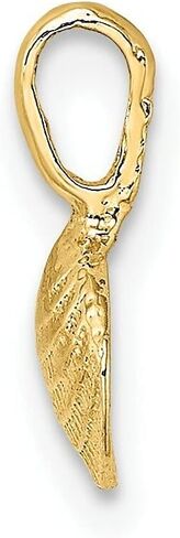 سحر صدفة البطلينوس الصغيرة من الذهب الأصفر عيار 14 قيراط من Lex & Lu in Saudi Arabia