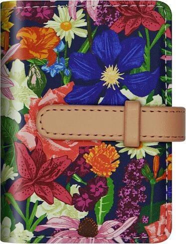 PU Leather Credit Card Holder with 26 Card Slots - Book Style - Size 4.2L X 3 X 0.7 Inches in Kuwait