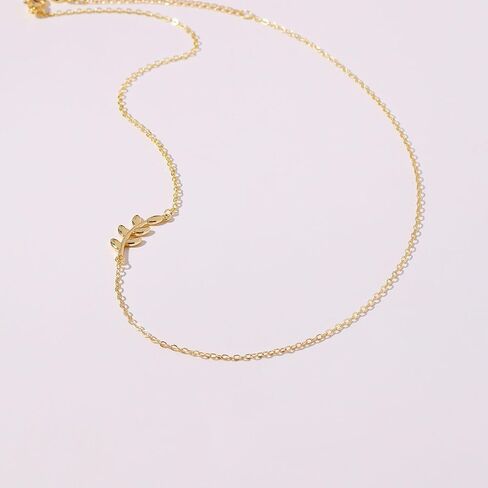 14K Gold Plated Dainty Butterfly Baseball Crown Compass Shell Starfish Airplane Bird Heart Lightning Leaf Turtle Horse Cherry Paperclip Bow Necklace Simple Jewelry in Kuwait
