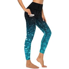 KevaMolly Women's Workout Leggings with Pockets - Thick, High-Waist, 4-Way Stretch Running Yoga Pants