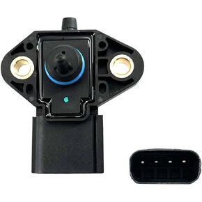 Fuel Rail Injection Pressure Sensor Replaces CM5229,0261230093,3F2Z9G756AC Compatible with Crown Victoria,F250 Super Duty,Focus,Explorer,Mustang,E-150