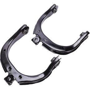 LCWRGS Front Upper Control Arms Compatible with 2002-2009 Chevy Trailblazer, 2002-2009 GMC Envoy, 03-2006 SSR, 04-2007 Buick Rainier, 02-2009 Isuzu Ascender/Oldsmobile Bravada/Saab 9-7X