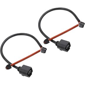 A-Premium Brake Pad Wear Sensors Compatible with Volkswagen Touareg 2007-2010 Porsche Cayenne 2008-2010 Panamera Front Left and Right 2-PC Set