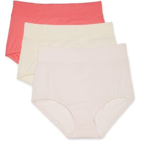 Warner's Women's Blissful Benefits Dig-Free Microfiber Brief 3-Pack Rs9043w
