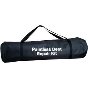Paintless Dent Repair Tools Bag for Dent Removal Rods with Awl Head Dent Hail Repair Tools Paintless Dent Removal Kit Car Auto Body Dent Removal of Hail Dents and Door Ding (Package4)