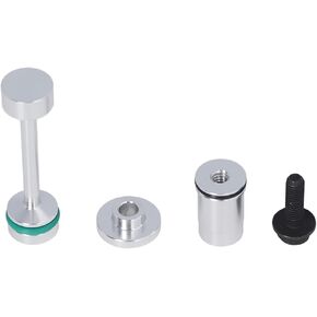 LS Engine Billet Aluminum Oil Diverter Barbell, By Pass Pickup Tube Hold Down Gallery Plug Set for LS Engines LS1 LS2 LS3 LS6 LS7 LS9 LQ4 LQ9 4.8L 5.3L 6.0L 6.2L