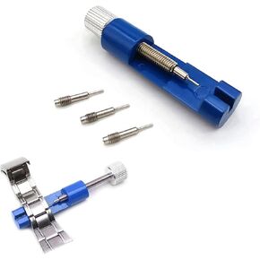 Watch Adjustment Tool Kit is Perfect for Watch Strap resizing and Repair. with Extra pins, The Watch Strap Tool is an Essential Link - Removal kit for Watch Enthusiasts