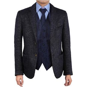 مجموعة أزياء رجالية من Epoint بنمط فستان من الألياف الدقيقة وربطة عنق وصدرية للرجال in Kuwait