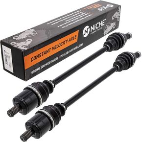 NICHE Front Left and Right CV Axle Drive Shaft for Polaris RZR 4 900 1000 General 2 Pack