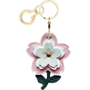 Leather Keychain Case Holder Compatible with AirTag,Anti-Scratch Air Tag Cover with Keychain Ring in Kuwait