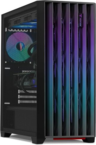 YEYIAN Phoenix PC Gaming AMD Ryzen 7 7800X3D، NVIDIA RTX 4070Ti Super، 32 جيجابايت DDR5 1 تيرابايت SSD، أجهزة كمبيوتر برجية مُصممة مسبقًا، كمبيوتر مكتبي للألعاب يعمل بالذكاء الاصطناعي in Kuwait